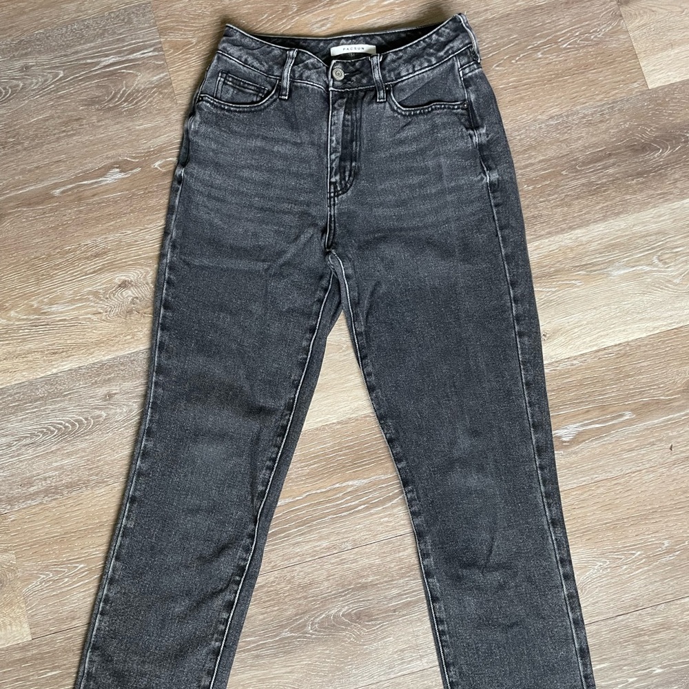 PacSun Faded Black Mom Jeans